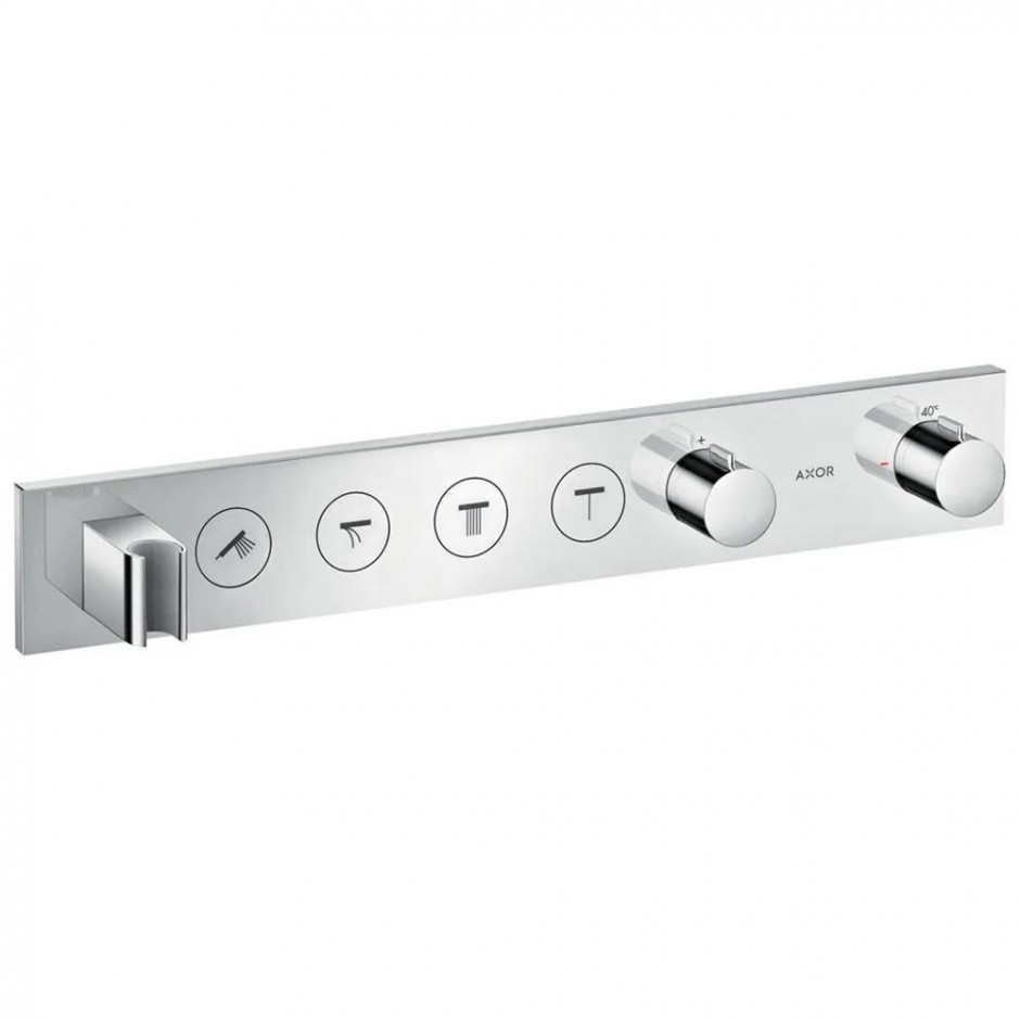 Axor ShowerSolution Moduł termostatyczny Select 600/90 do 4 odbiorników, montaż podtynkowy, element zewnętrzny - 763567_O1
