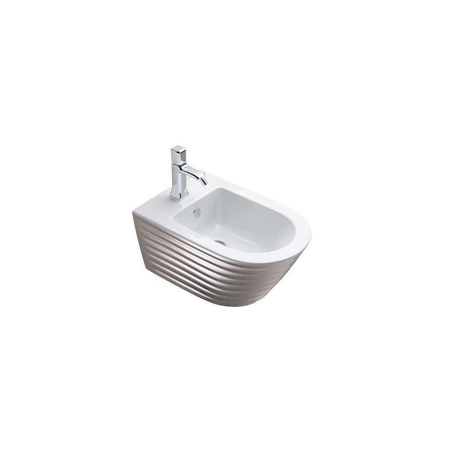 Catalano Zero bidet wiszący 55x35 +śruby mocujące (5KFST00) biały/srebrny - 786536_O1