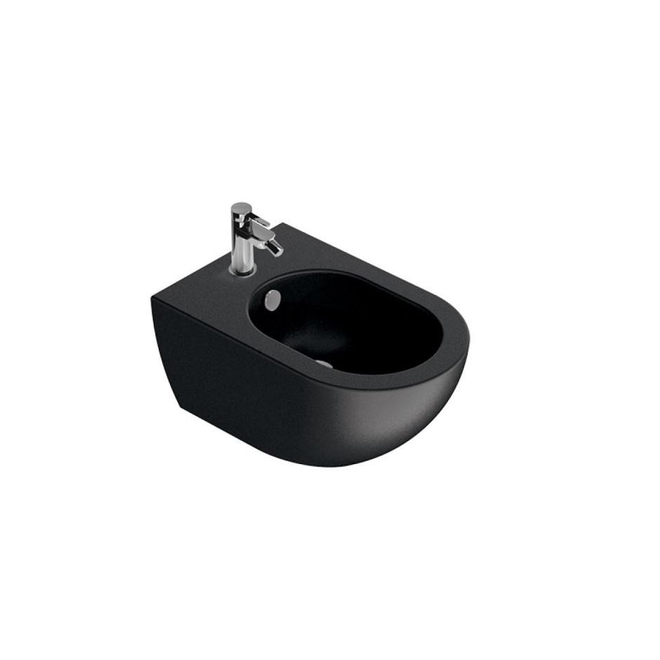 Catalano Sfera bidet wiszący +śruby mocujące (5KFST00) 54x35 czarny mat - 786545_O1