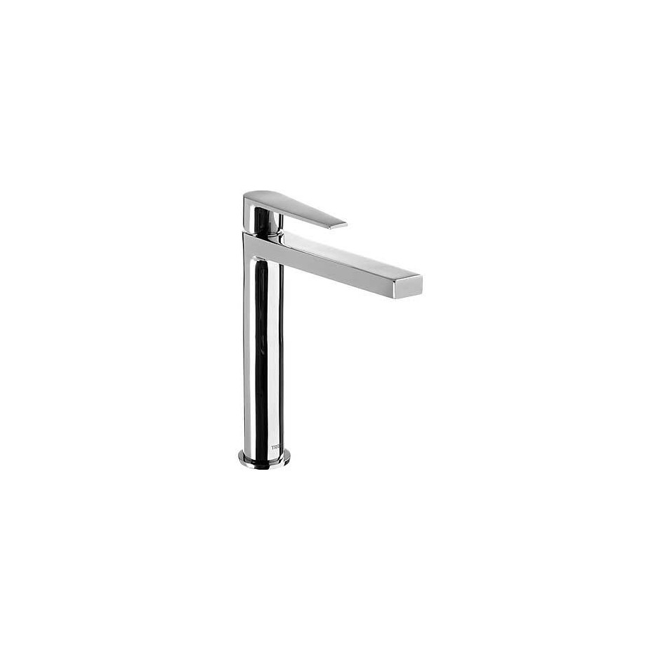 Tres Class bateria umywalkowa stojąca L chrom - 524840_O1