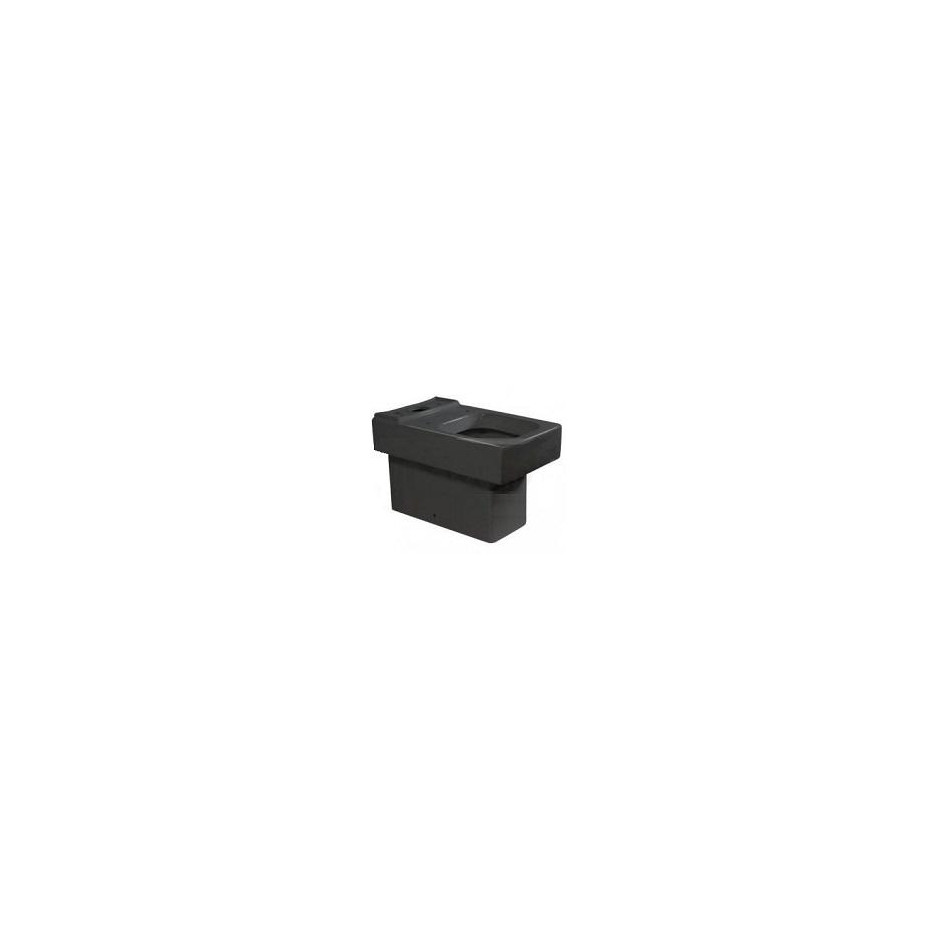 Duravit Vero Miska WC stojąca 37x63 czarna WonderGliss - 392141_O1