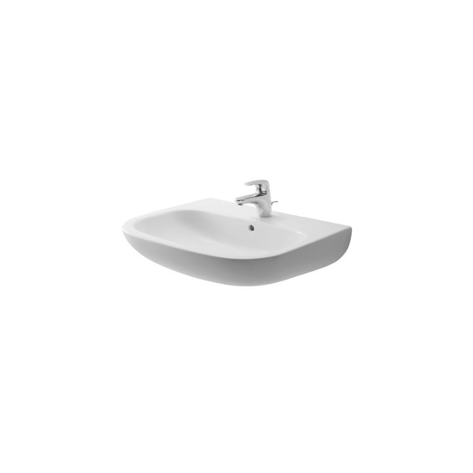 Duravit D-Code Umywalka wisząca 65x50 biała - 391144_O1