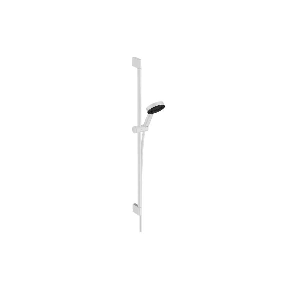 Hansgrohe Pulsify Select Zestaw prysznicowy 105 3jet Relaxation EcoSmart z drążkiem 90 cm biały matowy - 828637_O1