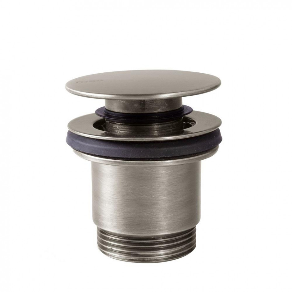 Tres Odpływ umywalkowy O 63 mm CLICK-CLACK w kolorze stalowym - 795062_O1