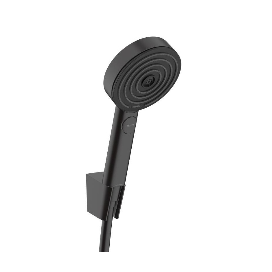 Hansgrohe Pulsify Select S Punktowy zestaw prysznicowy 105 z wężem 125 cm 3 strumienie czarny matowy - 828657_O1