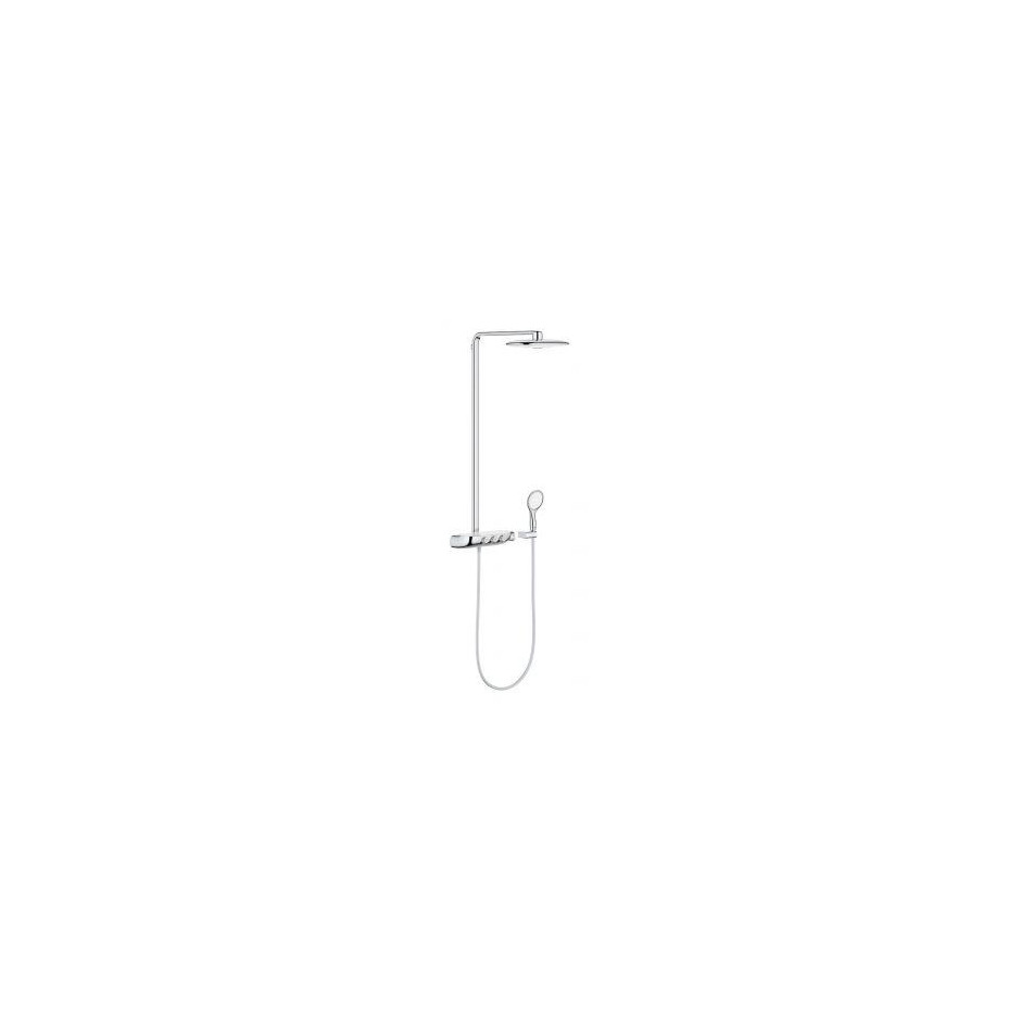 Grohe Rainshower System SmartControl 360 Duo kompletny zestaw natryskowy termostatyczny z deszczownicą moon white - 746813_O1