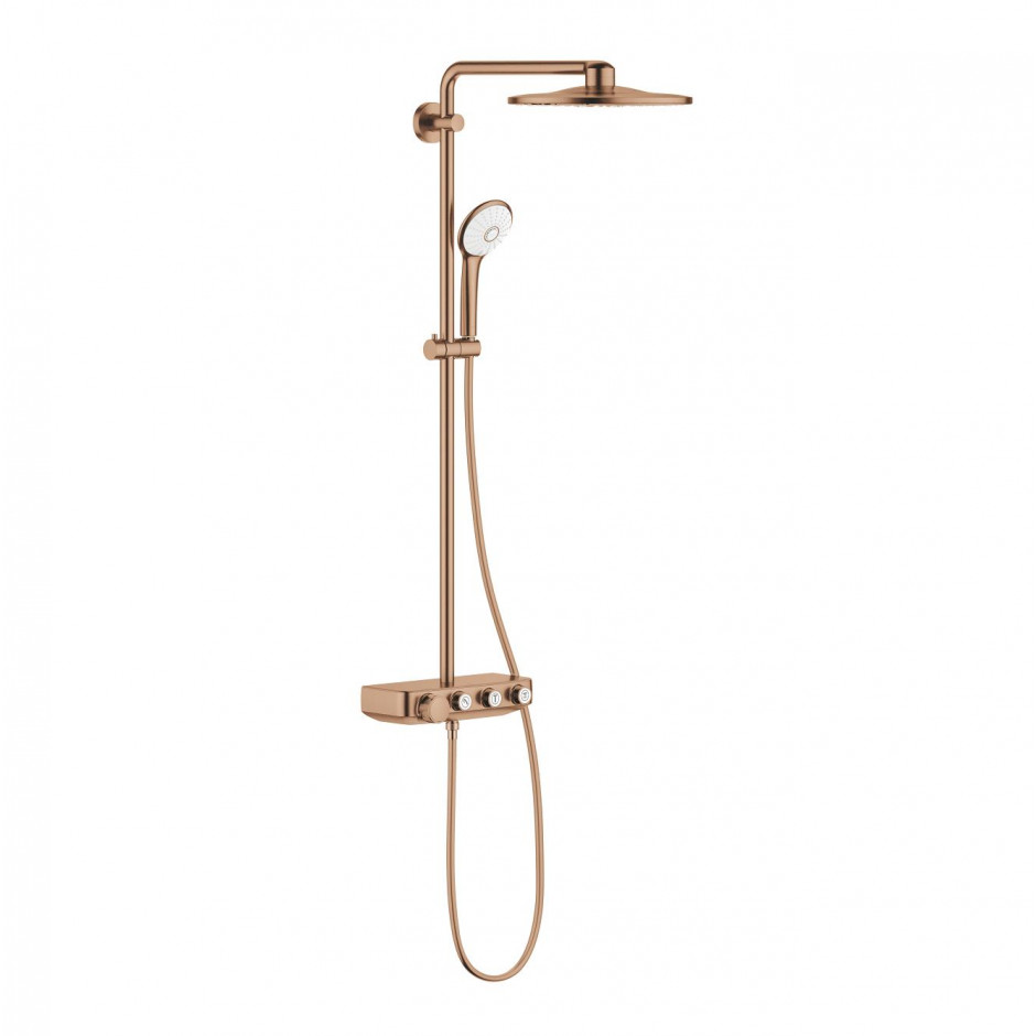 GROHE EUPHORIA SYSTEM SMARTCONTROL 310 DUO SYSTEM PRYSZNICOWY Z TERMOSTATEM DO MONTAŻU ŚCIENNEGO 	brushed warm sunset - 797968_O1