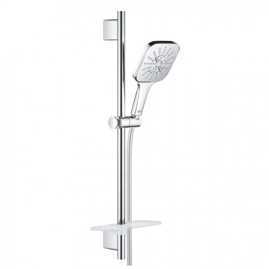 Grohe Rainshower SmartActive 130 Cube zestaw z drążkiem prysznicowym, 3 strumienie - 798025_O1