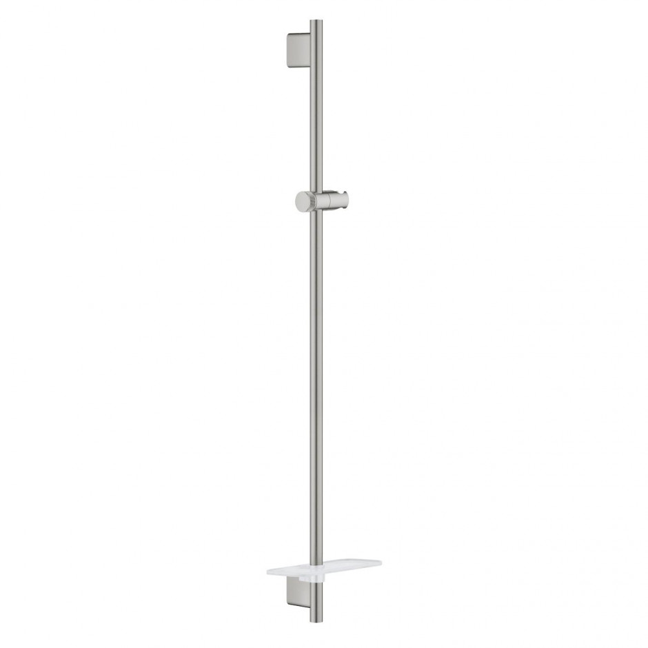 Grohe Rainshower Smartactive drążek prysznicowy stal nierdzewna 90cm z uchwytami ściennymi i półką - 820603_O1