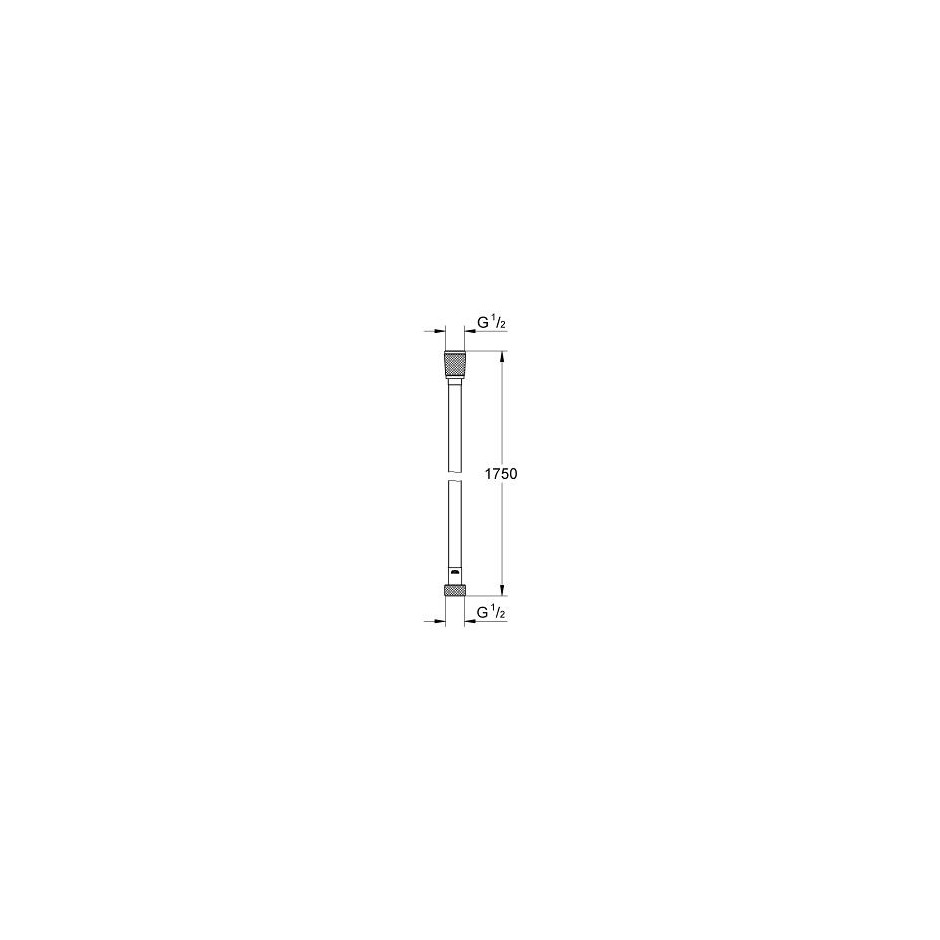 Grohe Silverflex wąż prysznicowy Twistfree 175cm brushed warm sanset - 746411_O2
