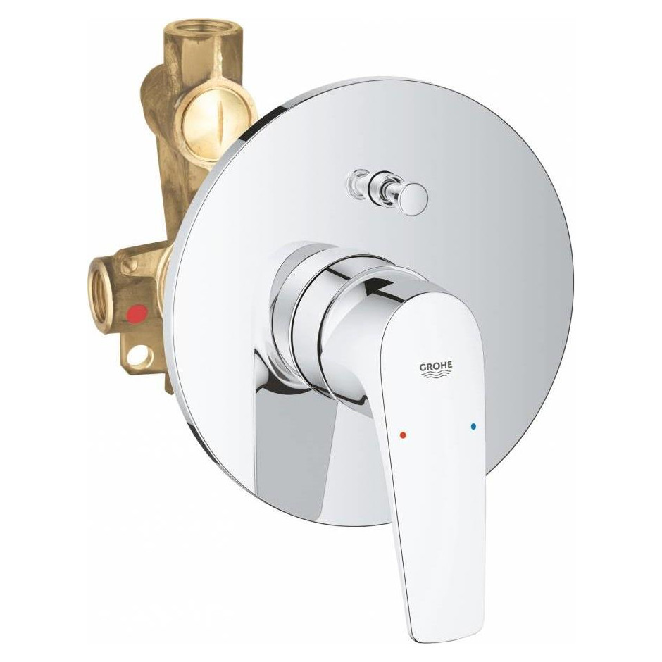 Grohe Start Flow ,bateria wannowo-prysznicowa,dwudrożna,chrom - 829453_O1