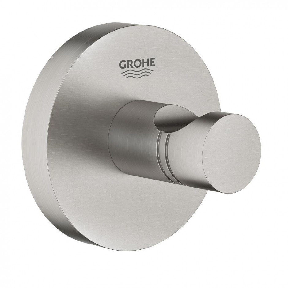 Grohe Essentials haczyk wieszak na ręcznik steel - 752868_O1