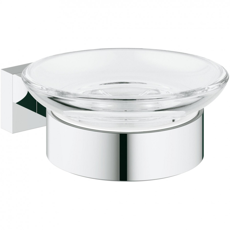 Grohe Essentials Cube mydelniczka z uchwytem chrom - 595861_O1