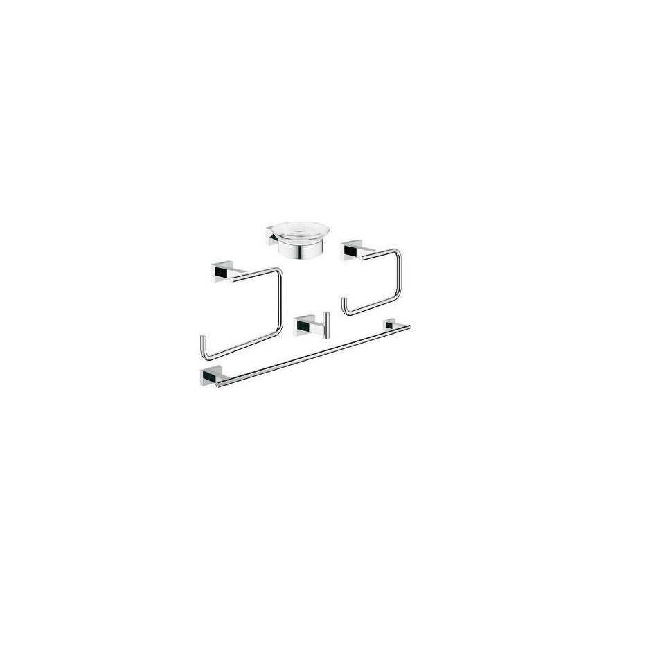 Grohe Essentials Cube zestaw akcesorii 5w1 set chrom - 595824_O1