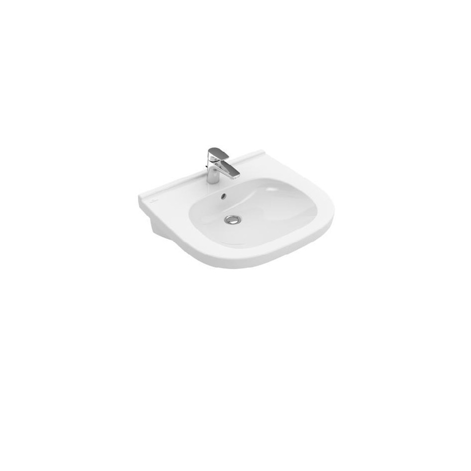 Villeroy & Boch O.novo umywalka vita 600 x 550 mm Weiss Alpin CeramicPlus - 579721_O1