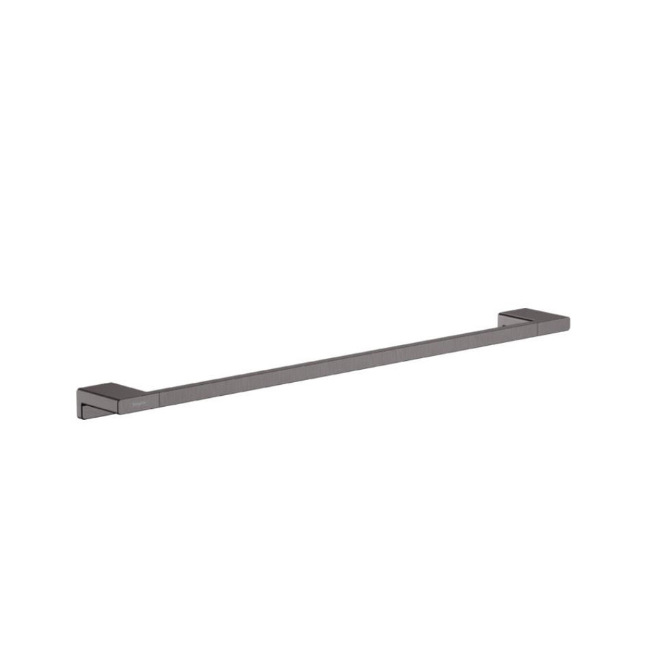 Hansgrohe AddStoris Wieszak na ręcznik kąpielowy czarny chrom szczotkowany - 828747_O1