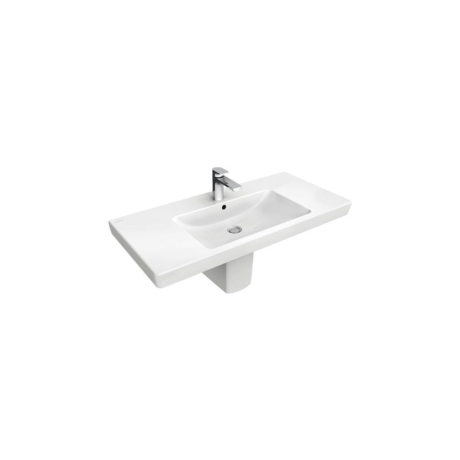 Villeroy & Boch Subway 2.0 Umywalka meblowa bez przelewu 100x47 Biały