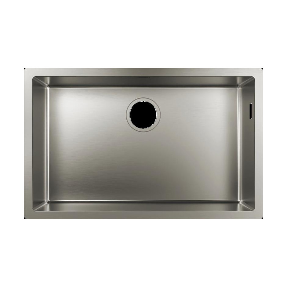 Hansgrohe S71 Zlewozmywak podblatowy 66 stalowy - 819180_O1