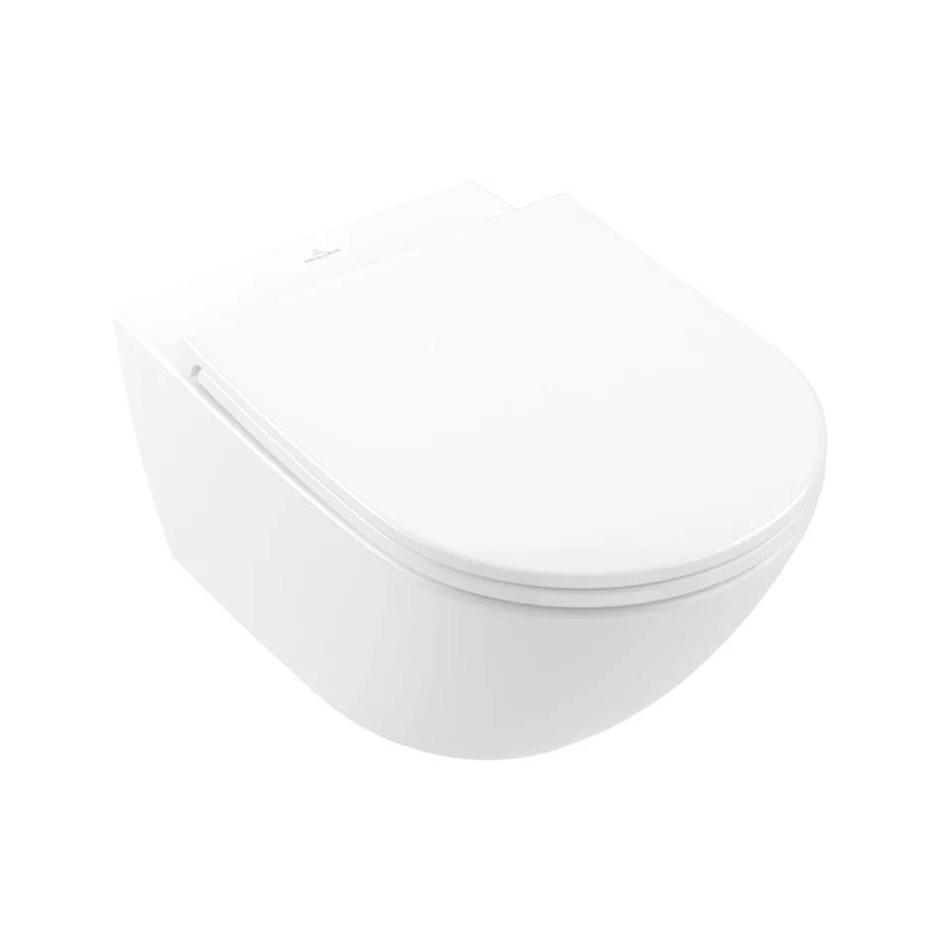 Villeroy & Boch subway 3.0 miska wisząca WC TwistFlush + deska W\O biały - 900290_O1