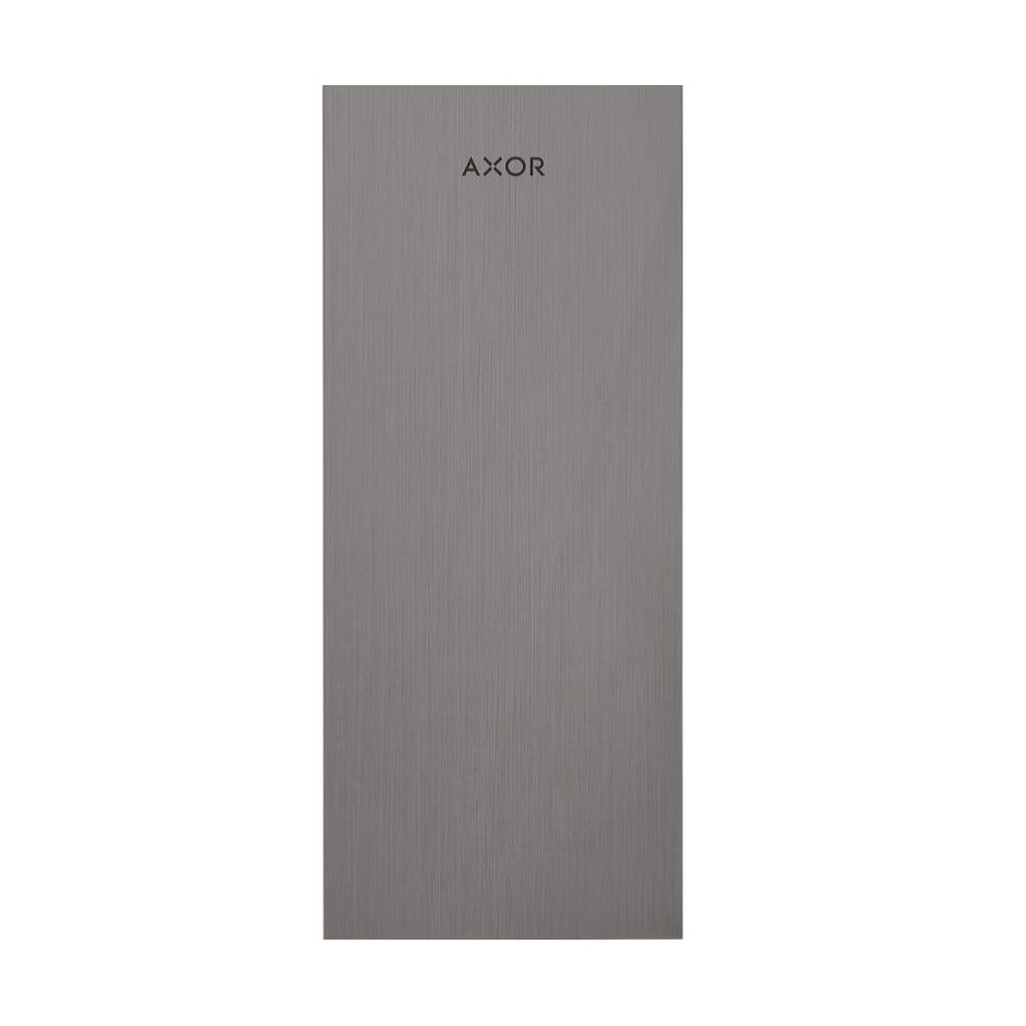 Axor MyEdition Płytka do baterii 200 mm czarny chrom szczotkowany - 826100_O1