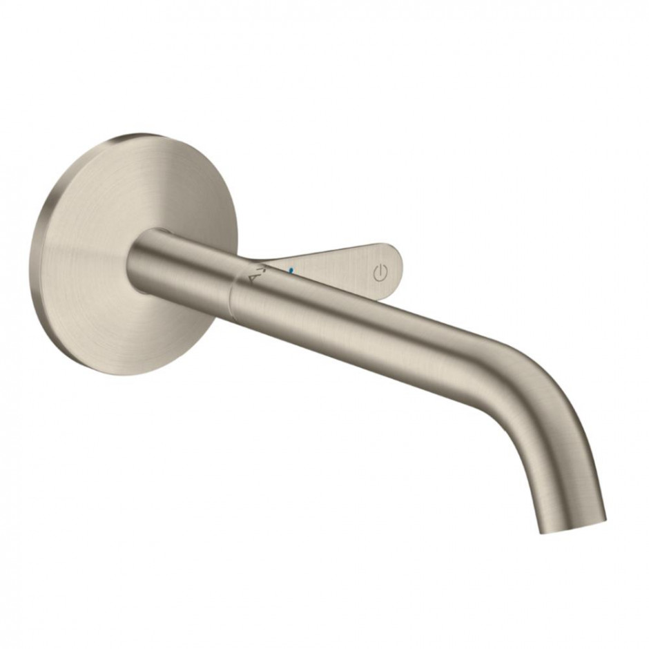Axor One Bateria umywalkowa podtynkowa Select z wylewką 220 mm, element zewnętrzny nikiel szczotkowany - 844348_O1
