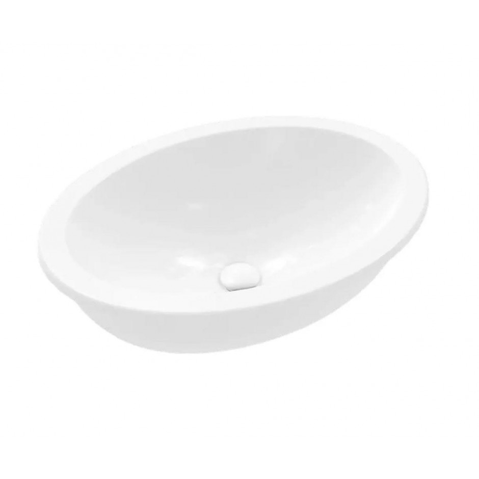 Villeroy & Boch Loop & Friends Umywalka podblatowa 560 x 380 x 220 mm Weiss Alpin - 846610_O1