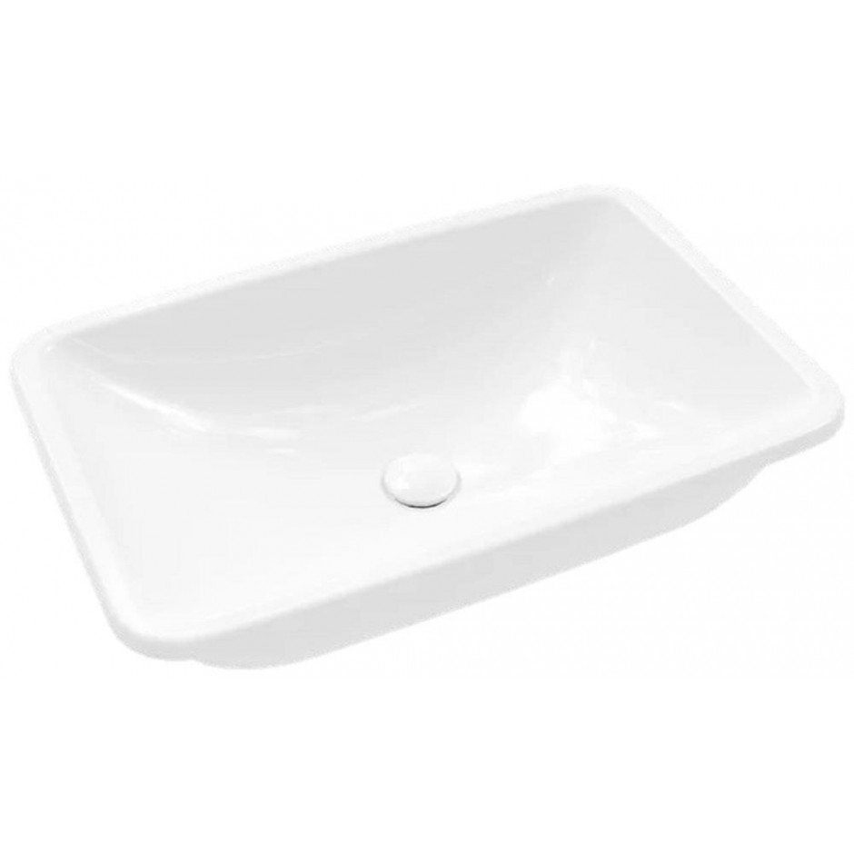 Villeroy & Boch Loop & Friends Umywalka podblatowa 61,5x38 cm Weiss Alpin - 846634_O1