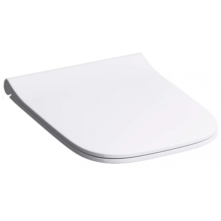Geberit Smyle Square Deska WC, mocowanie z góry, wolne opadanie, z widocznym siedziskiem, slim design - 880832_O1