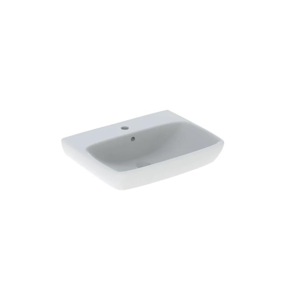Geberit Selnova Square umywalka prostokątna 60cm z otworem - 880858_O1