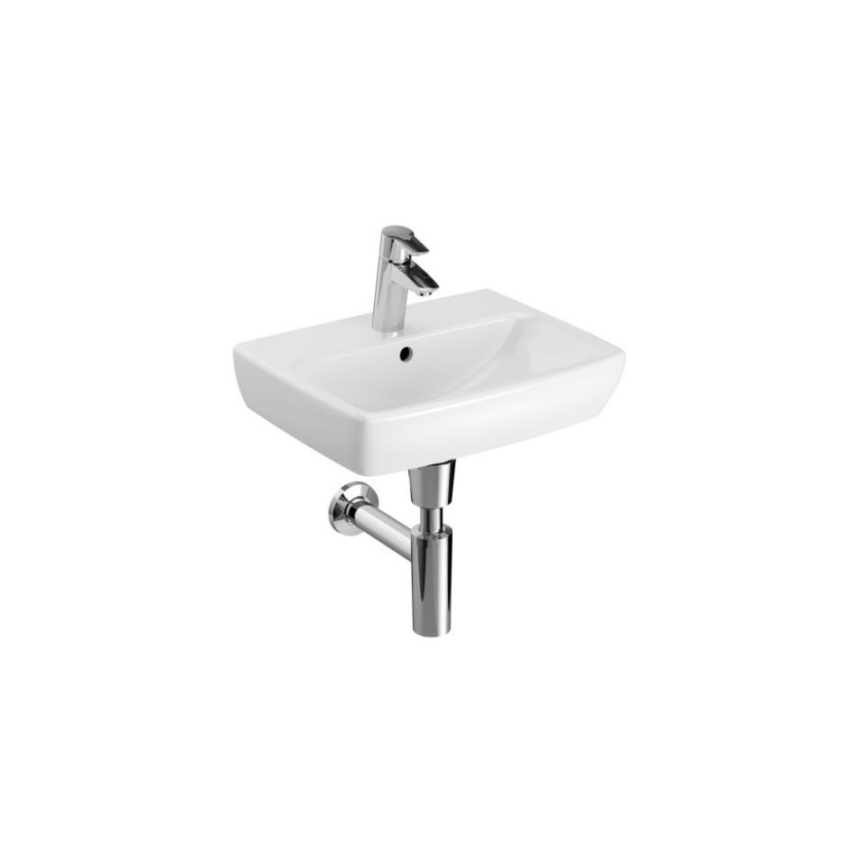 Geberit Selnova Square umywalka prostokątna 45cm z otworem - 880869_O1