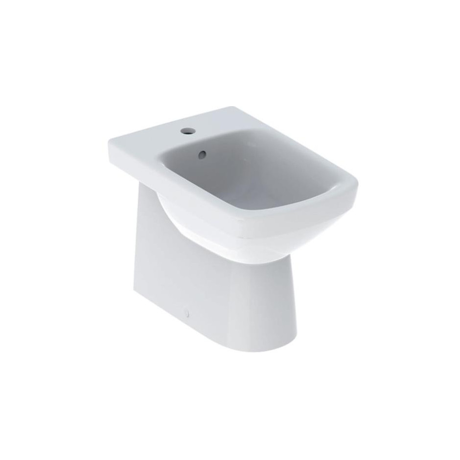 Geberit Selnova Square Square bidet stojący, prostokątny, przylegający do ściany - 880887_O1