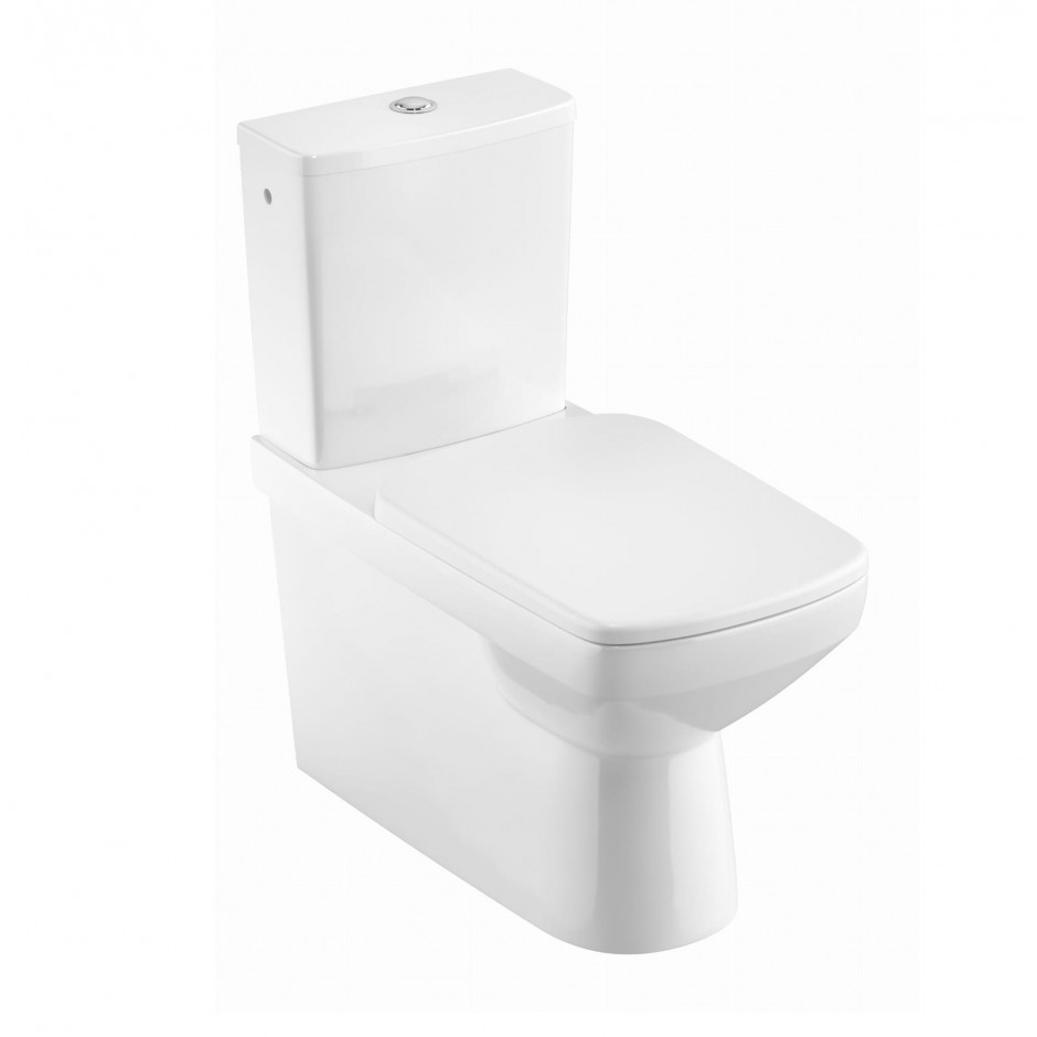 Geberit Selnova Square Square miska Wc do Kompaktu bezrantowy Rimfree biały - 880890_O1