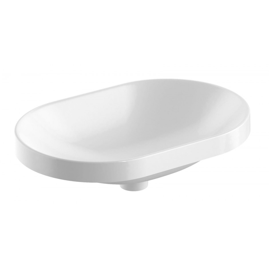 Geberit VariForm Umywalka wpuszczana w blat 60 cm bez przelewu - 880916_O1