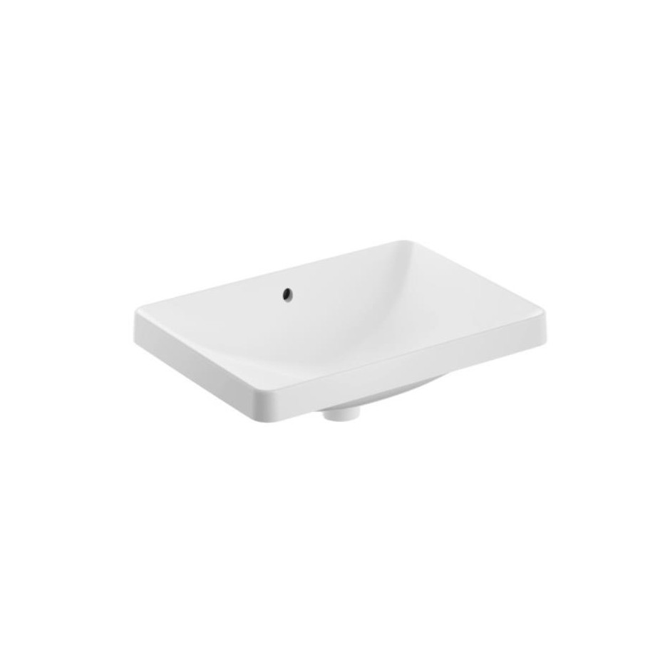 Geberit VariForm umywalka wpuszczana w blat prostokątna 55x40 - 880919_O1