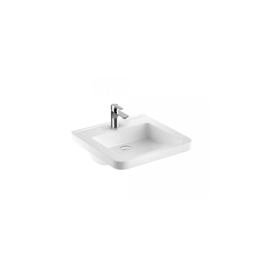 Geberit Selnova Comfort Square umywalka dla osób niepełnosprawnych 55x52,5 z otworem, bez przelewu - 880951_O1
