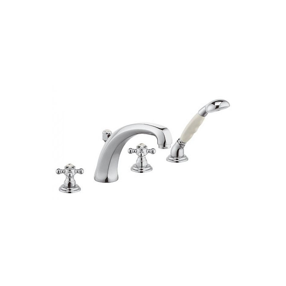 Kludi Adlon Bateria wannowa 4-otworowa DN 15 - 24484_O1