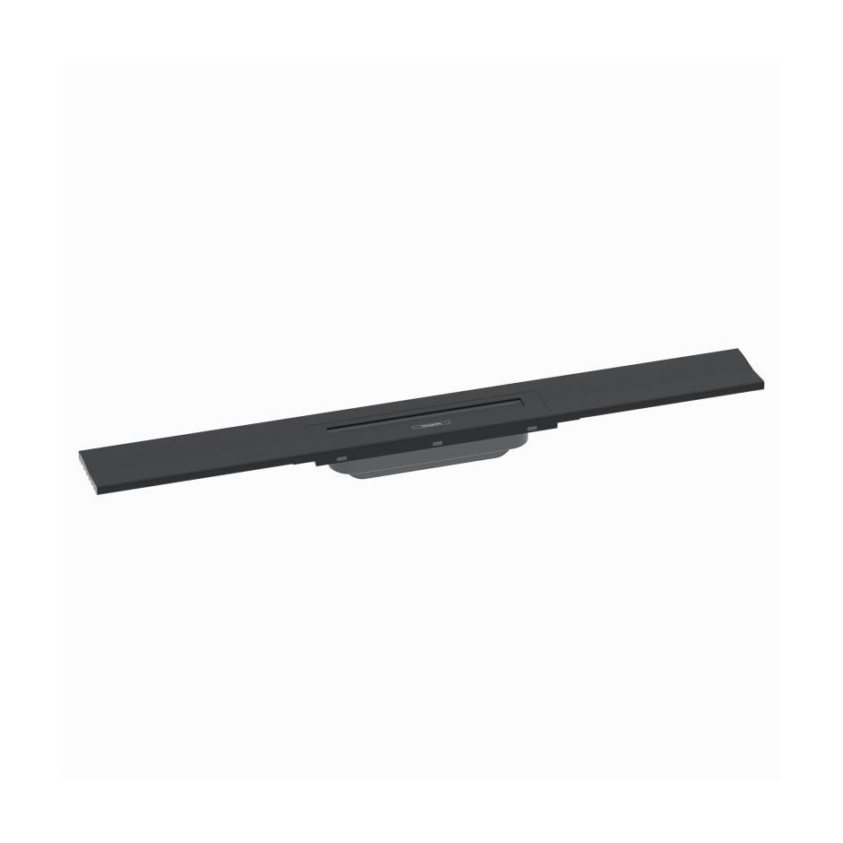 Hansgrohe RainDrain Flex Element zewnętrzny odpływu 700 z możliwością przycięcia i do montażu przy ścianie czarny matowy - 828949_O1