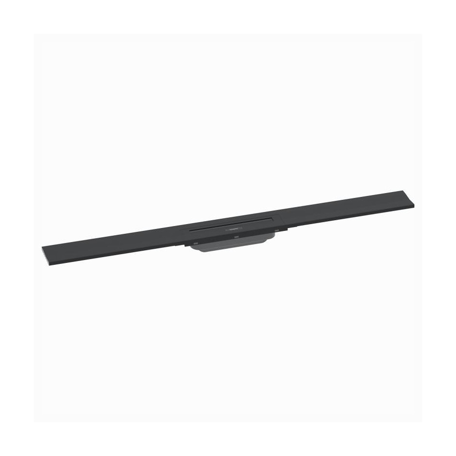 Hansgrohe RainDrain Flex Element zewnętrzny odpływu 900 z możliwością przycięcia i do montażu przy ścianie czarny matowy - 828963_O1