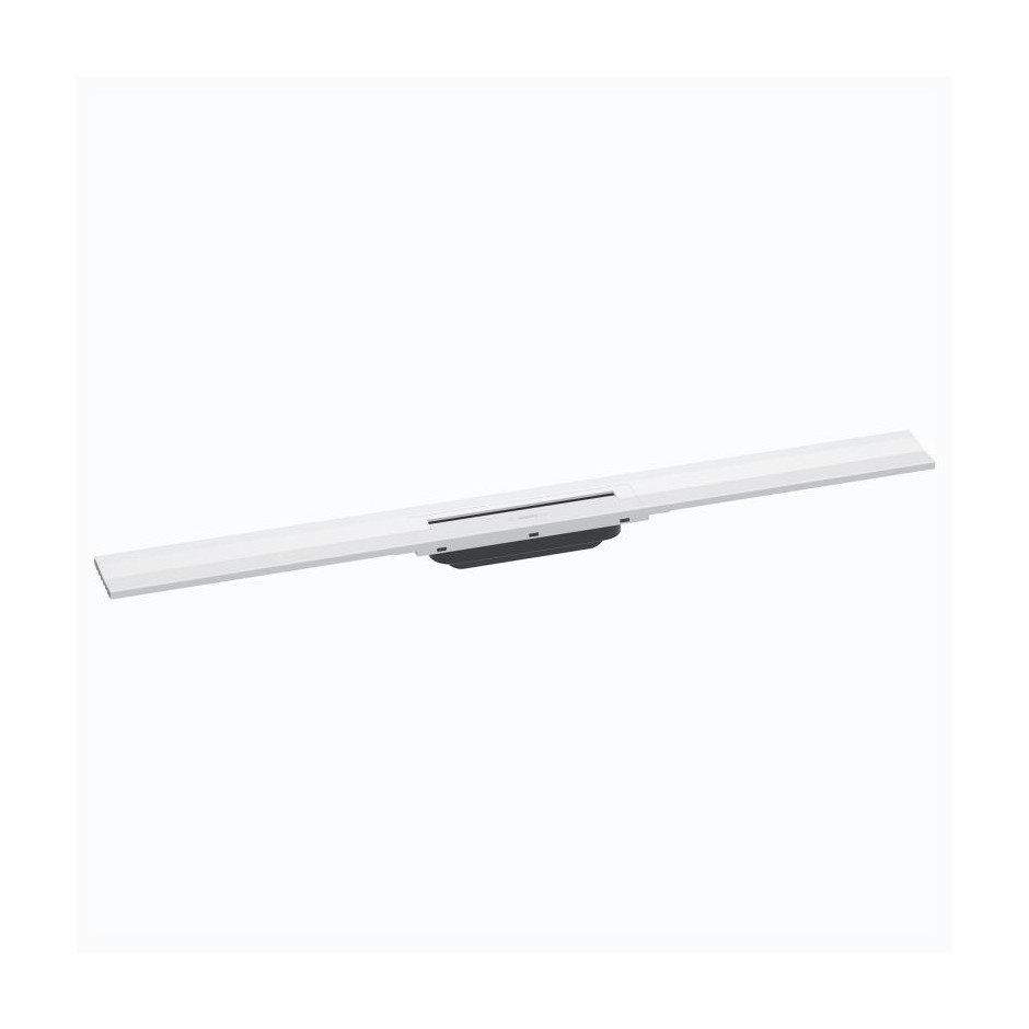 Hansgrohe RainDrain Flex Element zewnętrzny odpływu 900 z możliwością przycięcia i do montażu przy ścianie biały matowy - 828964_O1