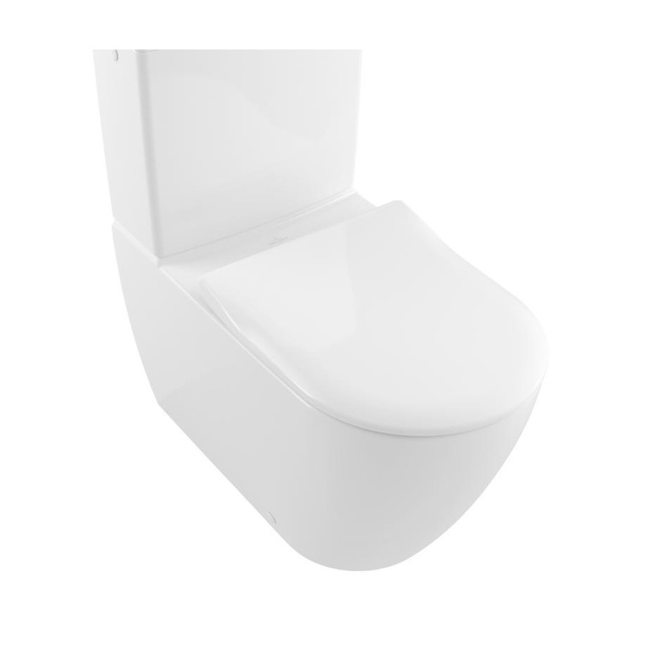 Villeroy & Boch Subway 2.0 miska lejowa do Wc-kompaktu bezrantowa, DirectFlush 370 x 700 mm Weiss Alpin CeramicPlus - 580009_O1