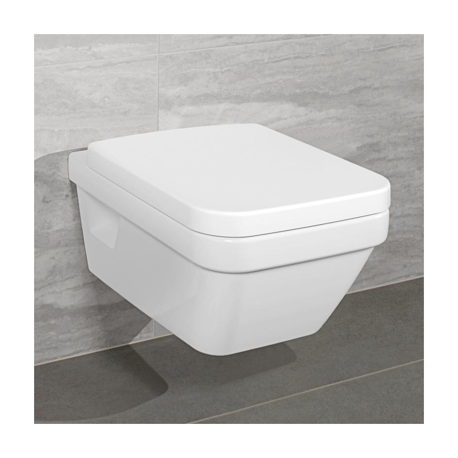Villeroy & Boch Architectura miska Wc wisząca bezrantowa, DirectFlush CeramicPlus 37x53 biała - 578431_O1