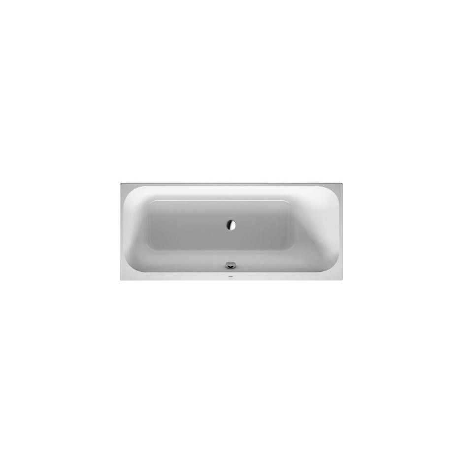 Duravit Happy D.2 Wanna prostokątna do zabudowy 170x70 cm z 1 ukośnym oparciem prawa - 468862_O1