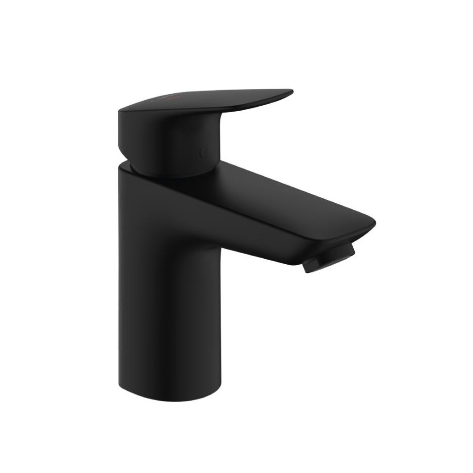 Hansgrohe Logis Jednouchwytowa bateria umywalkowa 100 CoolStart z cięgłem Czarny Matowy - 896066_O1