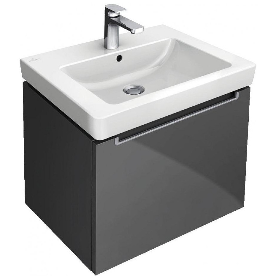 Villeroy & Boch Subway 2.0 umywalka 600 x 470 mm, do montazu z meblami Subway 2.0 Weiss Alpin Ceramicplus - 420077_O1