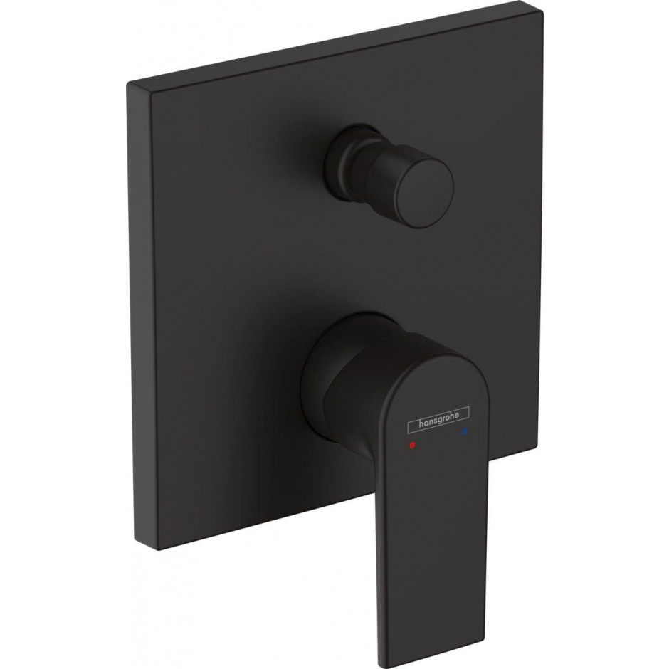 Hansgrohe Vernis Shape Bateria wannowa, podtynkowa czarny matowy - 827343_O1