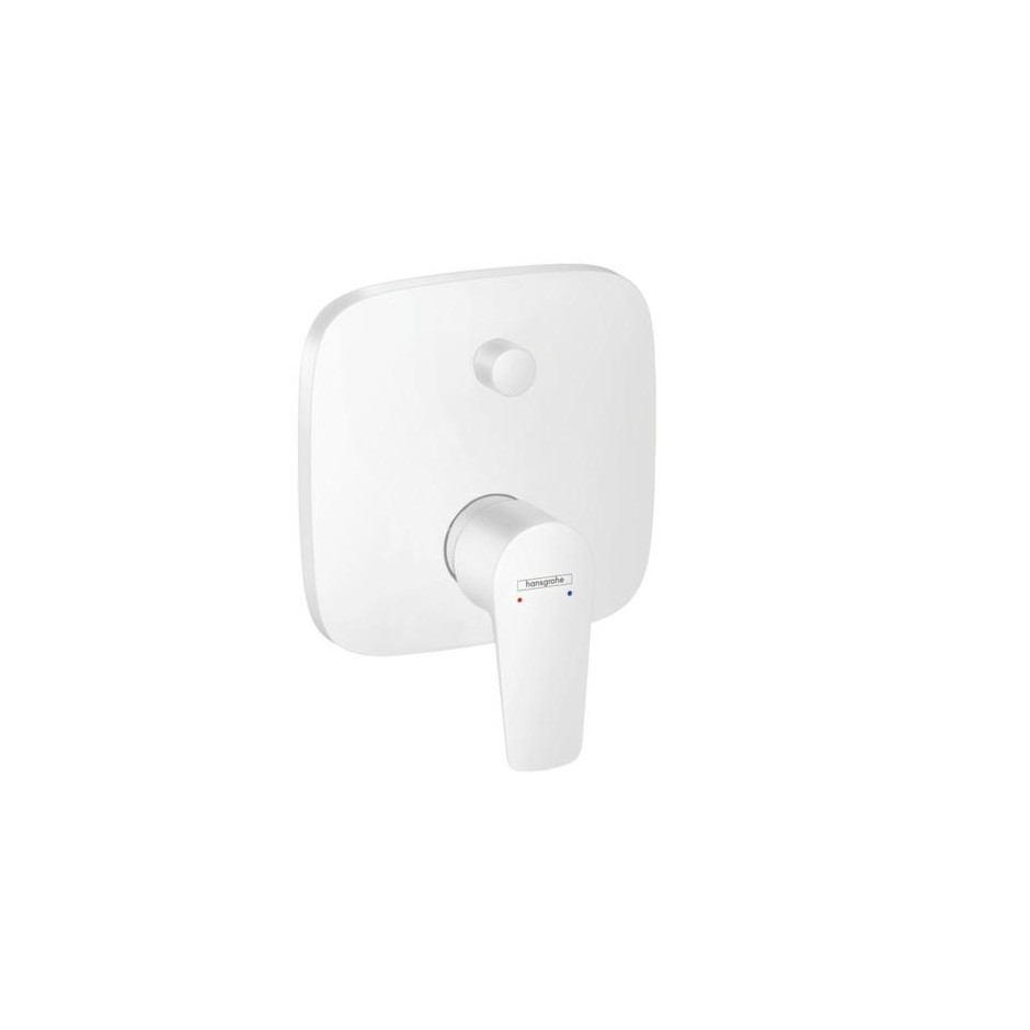 Hansgrohe Talis E bateria wannowa, montaż podtynkowy, element zewnętrzny, biały matowy - 783004_O1