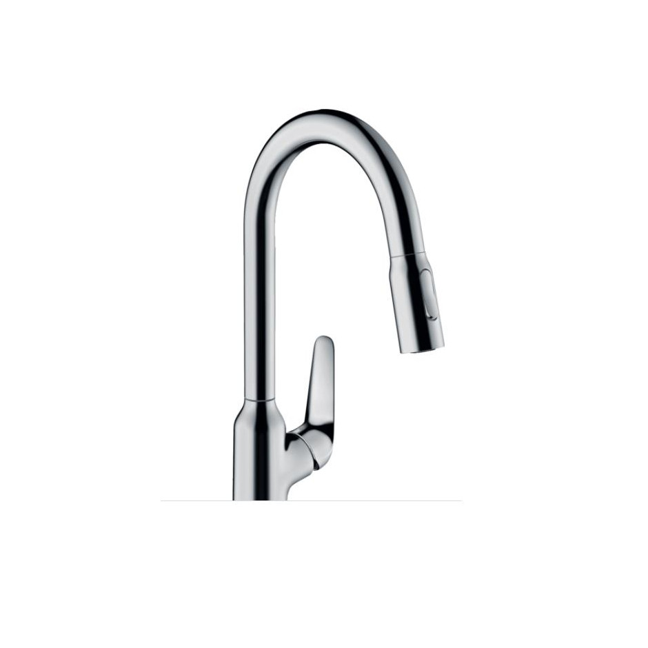 Hansgrohe M42 Bateria zlewozmywakowa jednootworowa Chrom - 795158_O1