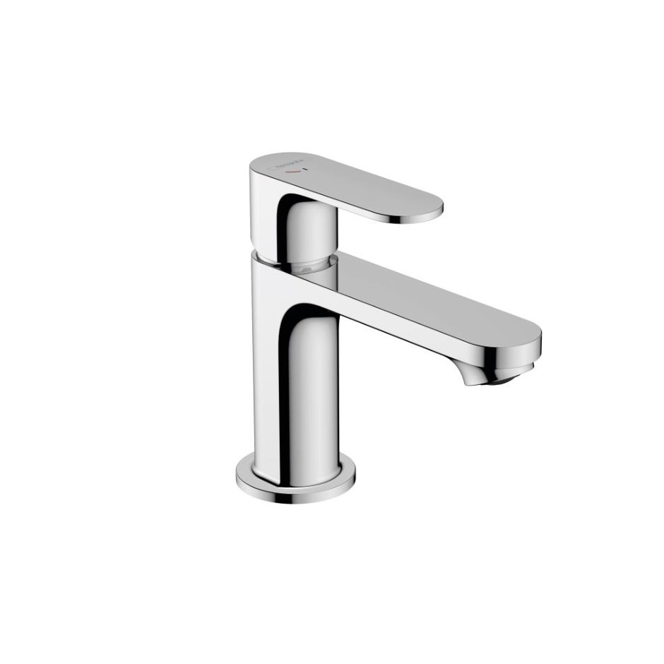 Hansgrohe Rebris S Jednouchwytowa bateria umywalkowa 80 CoolStart EcoSmart+ z kompletem odpływowym Chrom - 858873_O1