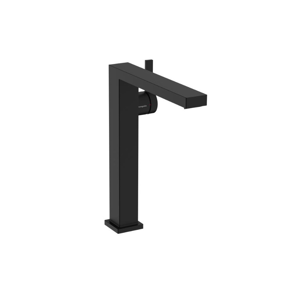 Hansgrohe Tecturis E Jednouchwytowa bateria umywalkowa 240 Finie do umywalek nablatowych, CoolStart bez kompletu odpływowego Czarny Matowy - 896247_O1