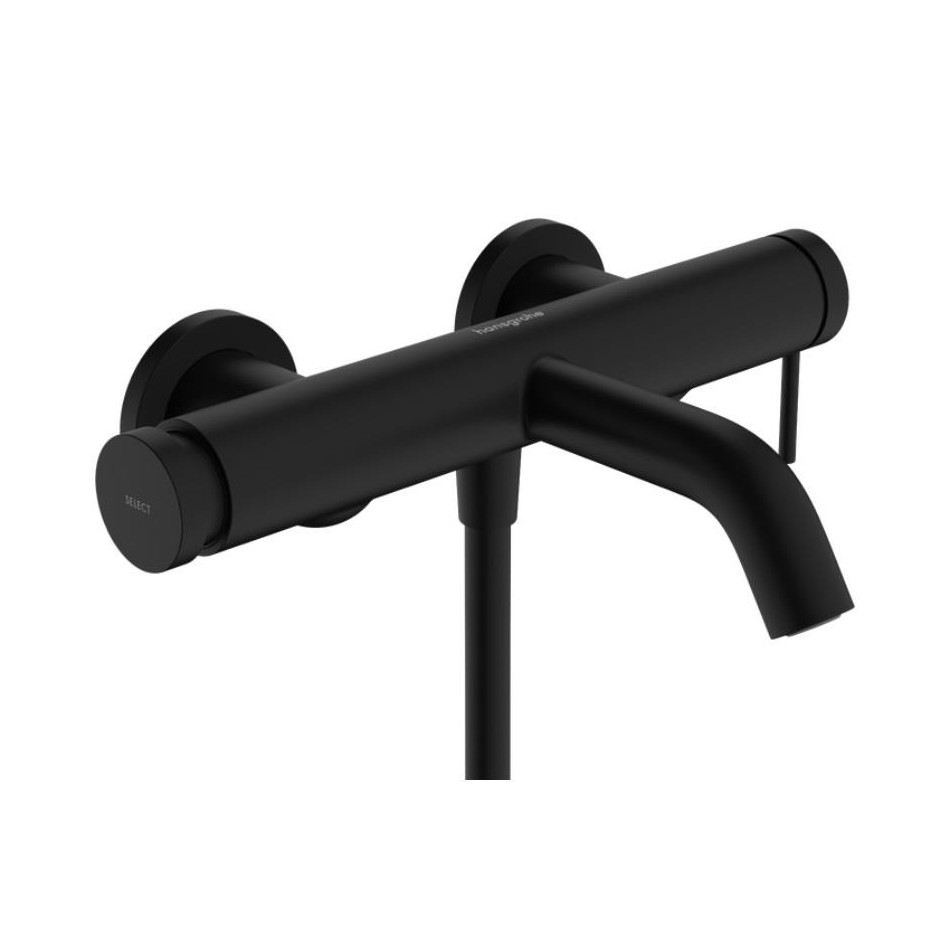 Hansgrohe Tecturis S Jednouchwytowa bateria wannowa natynkowa Czarny Matowy - 895994_O1